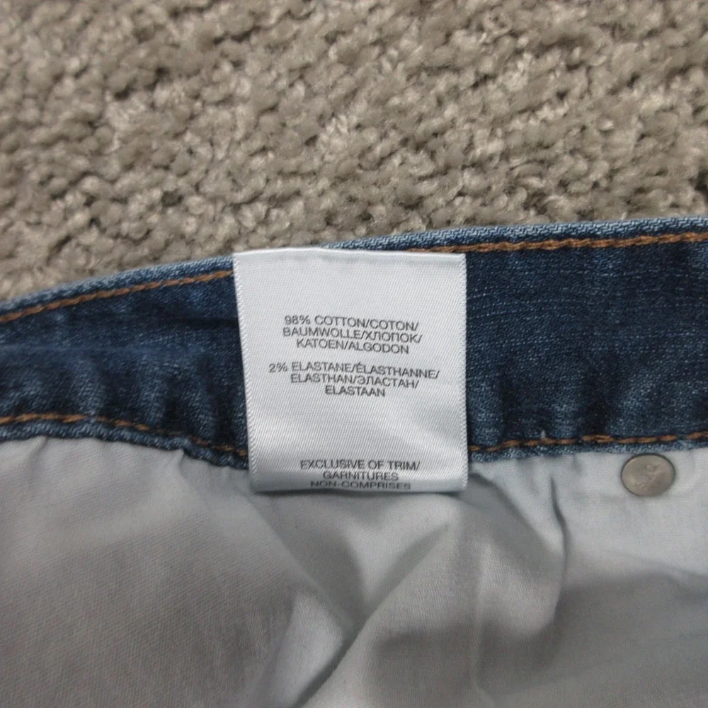 Silver Jeans Mens 36x29 (Tag 36x32) Blue Konrad Slim Straight Flex Denim Pants